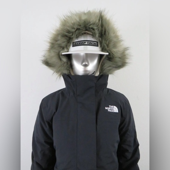 The North Face Women's Arctic Parka II Down Coat TNF Black - Picture 3 of 6